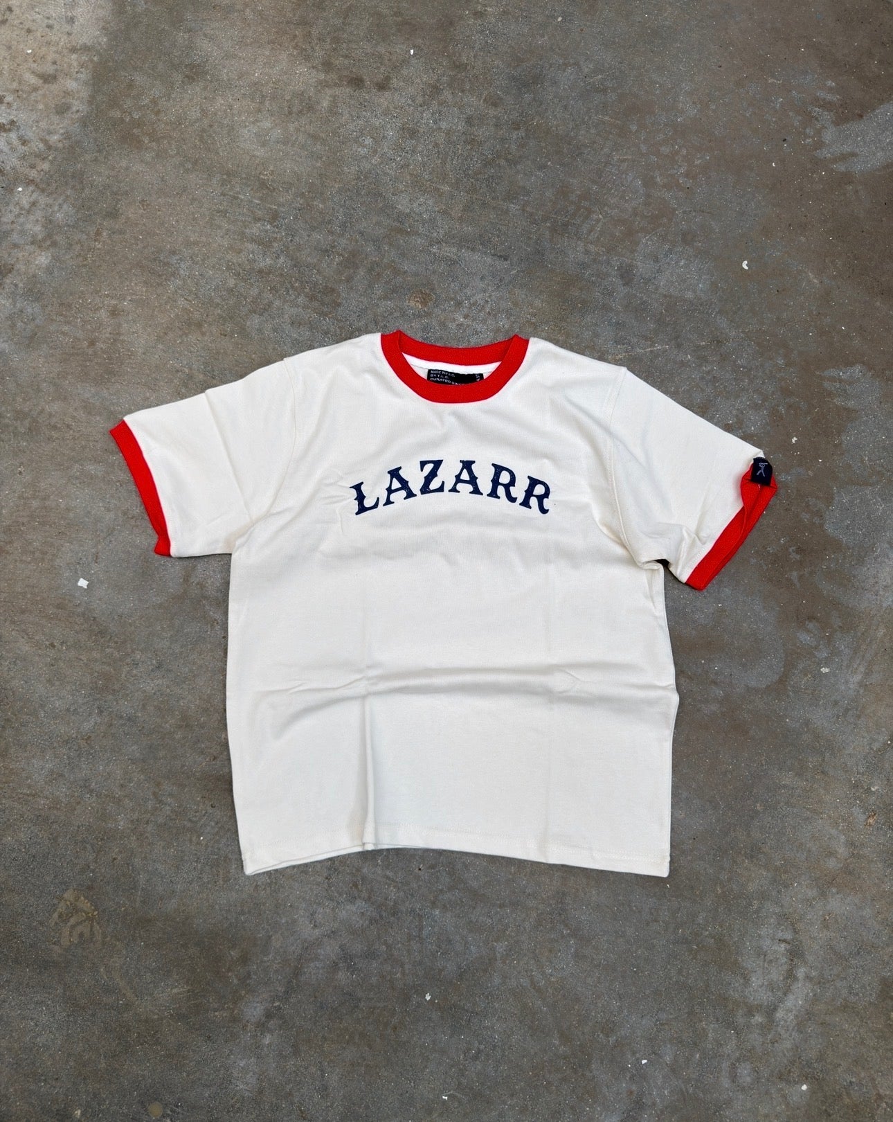 “PLAY BALL” RINGER TEE