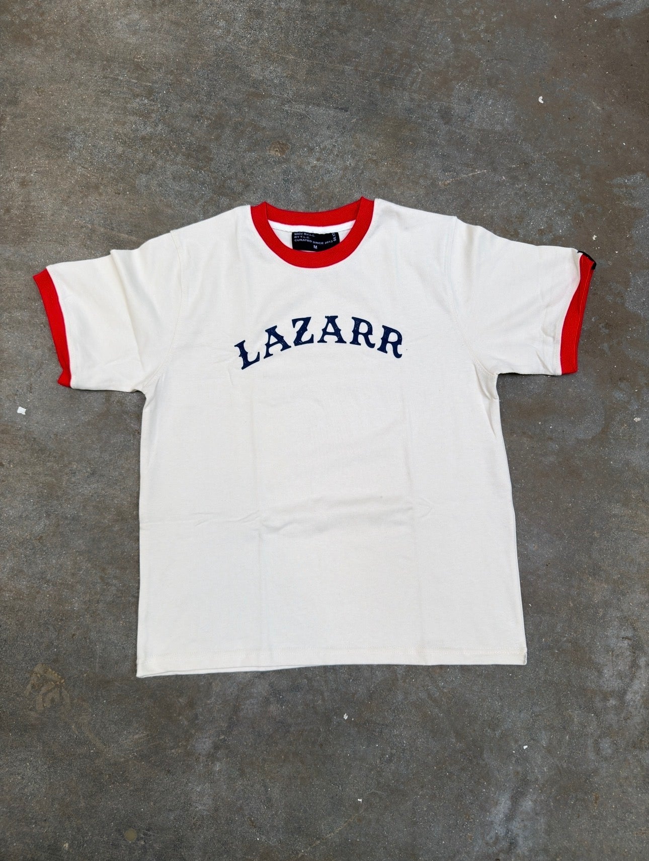 “PLAY BALL” RINGER TEE